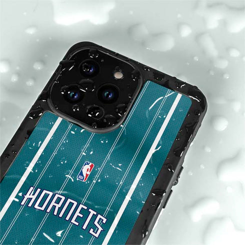 NBA Charlotte Hornets Jersey iPhone 15 Pro Waterproof Case